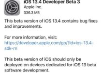 iOS 13.4 beta 3 released for developers – what’s new