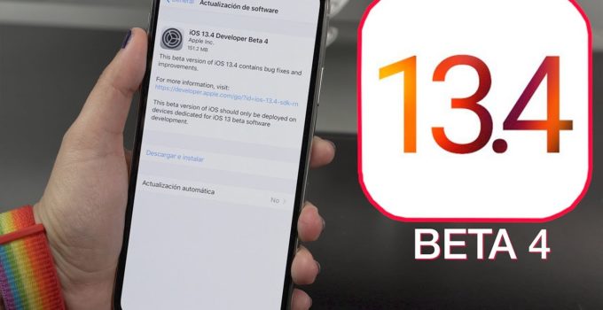 ios 13.4 beta 4