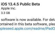Apple released iOS 13.4.5 Public beta 1 for everyone – What’s new