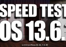 Comparison of iOS 13.6.1 and iOS 13.6 speeds