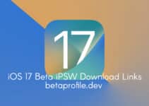 iOS 17 Beta iPSW Download Links